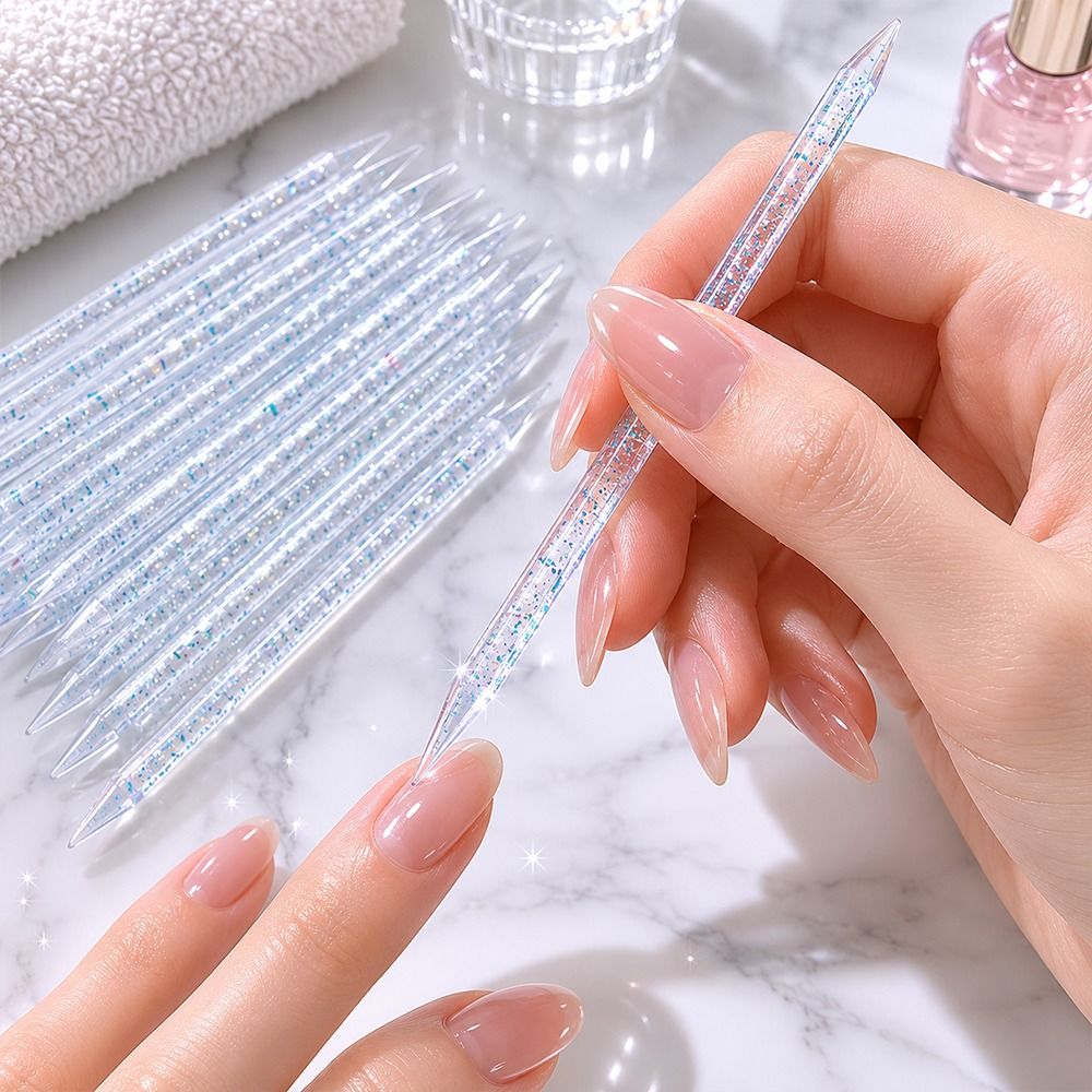 100pcs Pack Dual-ended Nail Cu - đánh giá và giá Nail Art Orange