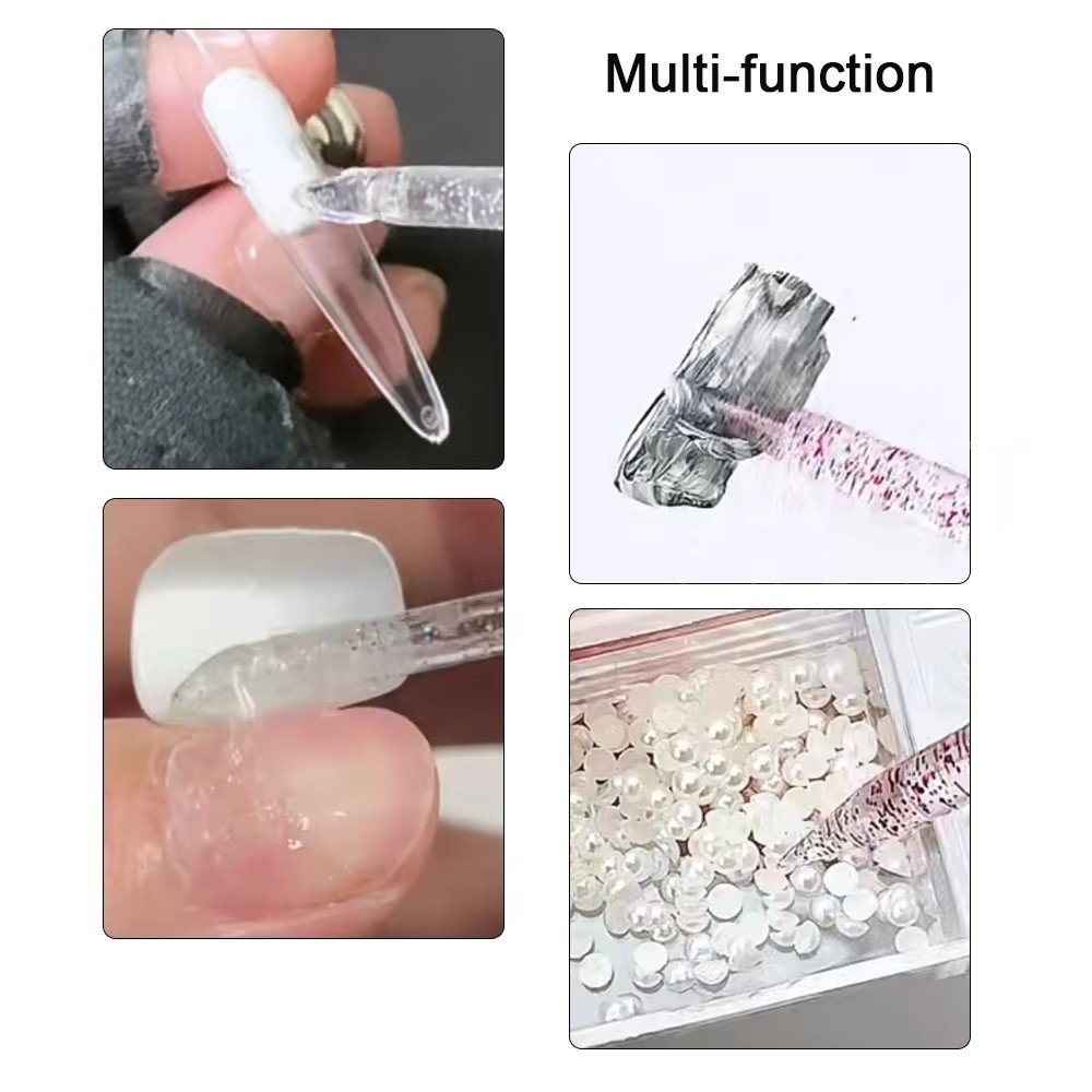 100pcs Pack Dual-ended Nail Cu - đánh giá và giá Nail Art Orange
