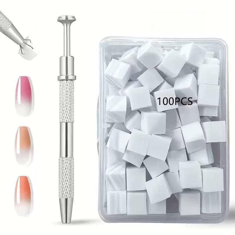 Mini Nail Sponge Puff & Nail G - đánh giá và giá Nail Art Ombre