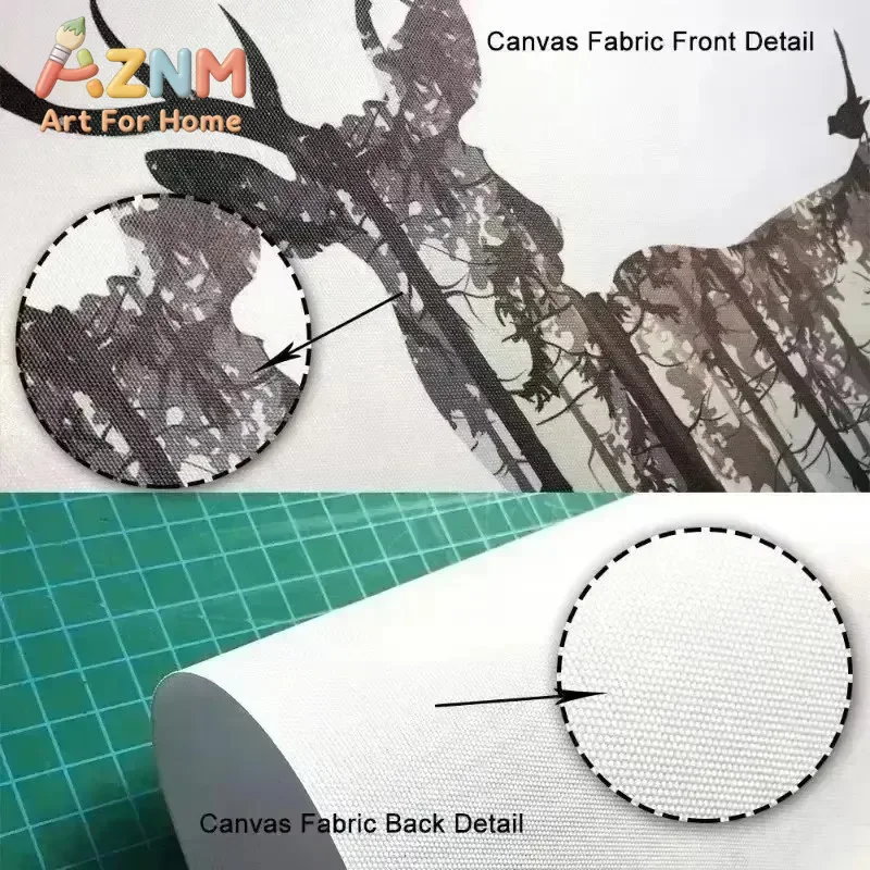 AZNM Frameless Canvas Wall Art - đánh giá và giá Nail Art Pink
