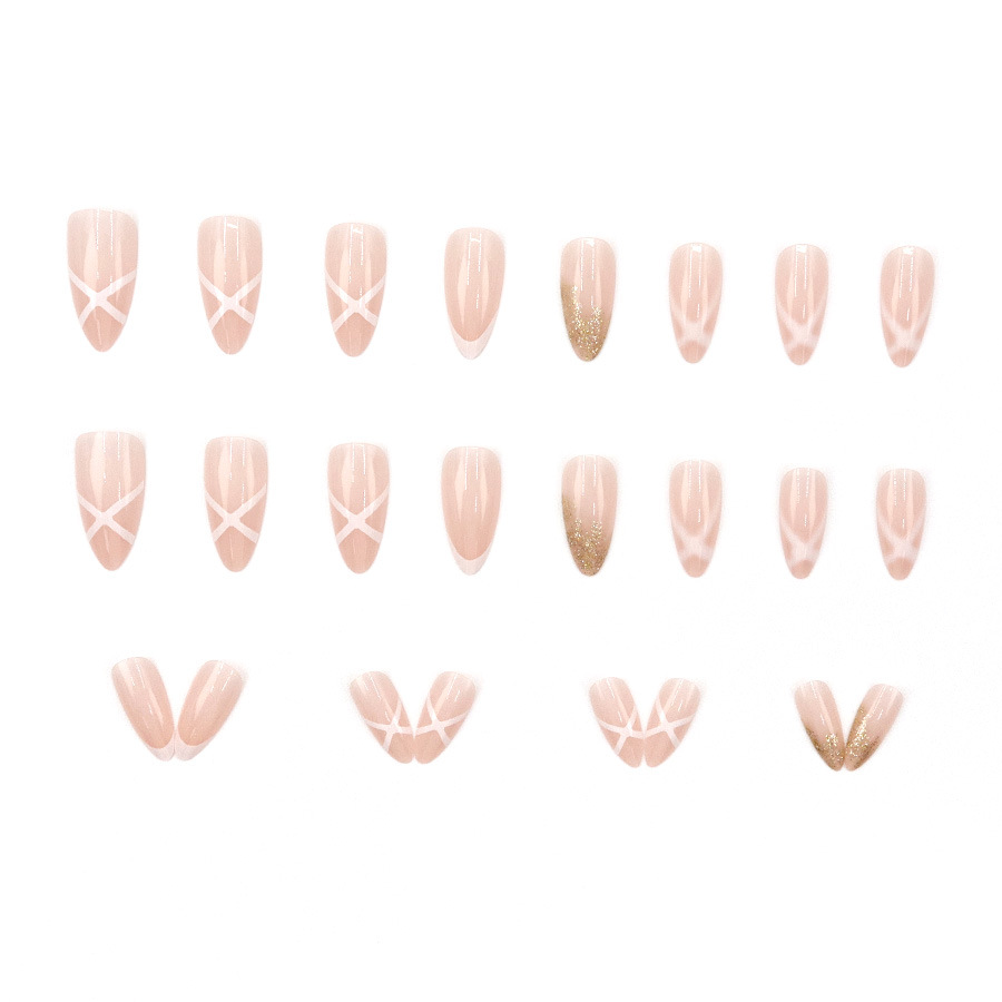 Medium fake nails for women Nu - đánh giá và giá Nail Art Press On