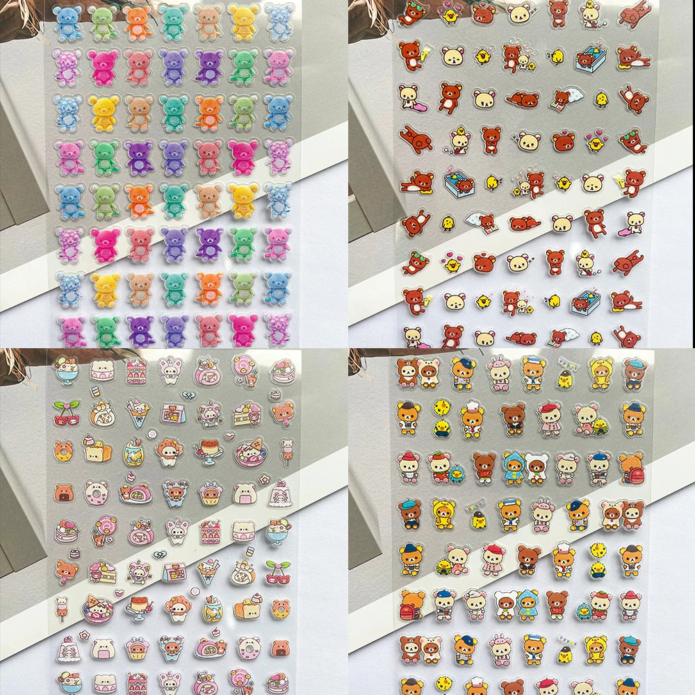 Pvc Super Mini Pink Rilakkuma  - đánh giá và giá Nail Art Pink