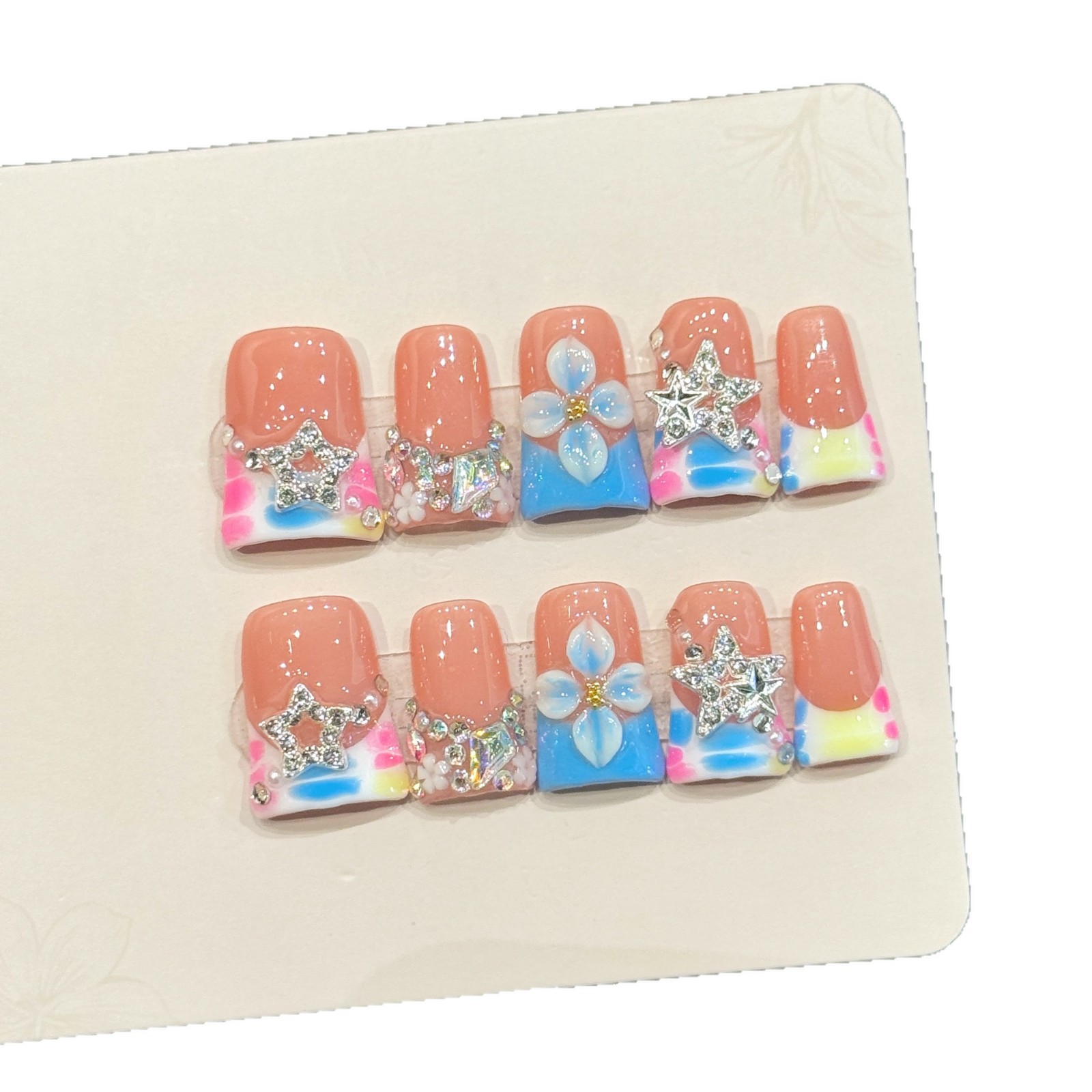 10 PCS Luxury Handmade Press o - đánh giá và giá Nail Art Press On