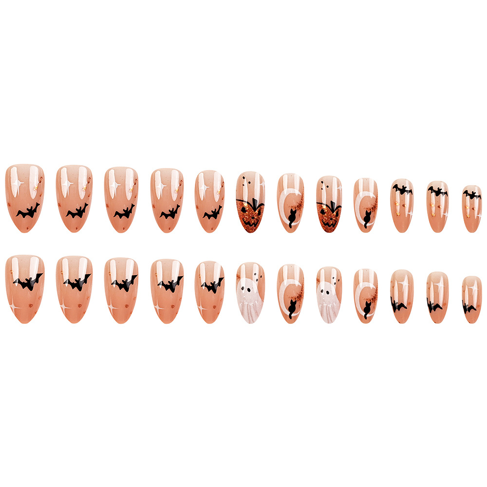 24pcs Simple Almond Press on N - đánh giá và giá Nail Art Press On
