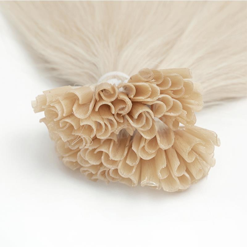 U Tip Hair Extensions White Bl - đánh giá và giá Nail Art Ombre