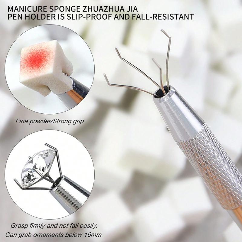 Gradient Ombre Nail Art Sponge - đánh giá và giá Nail Art Ombre
