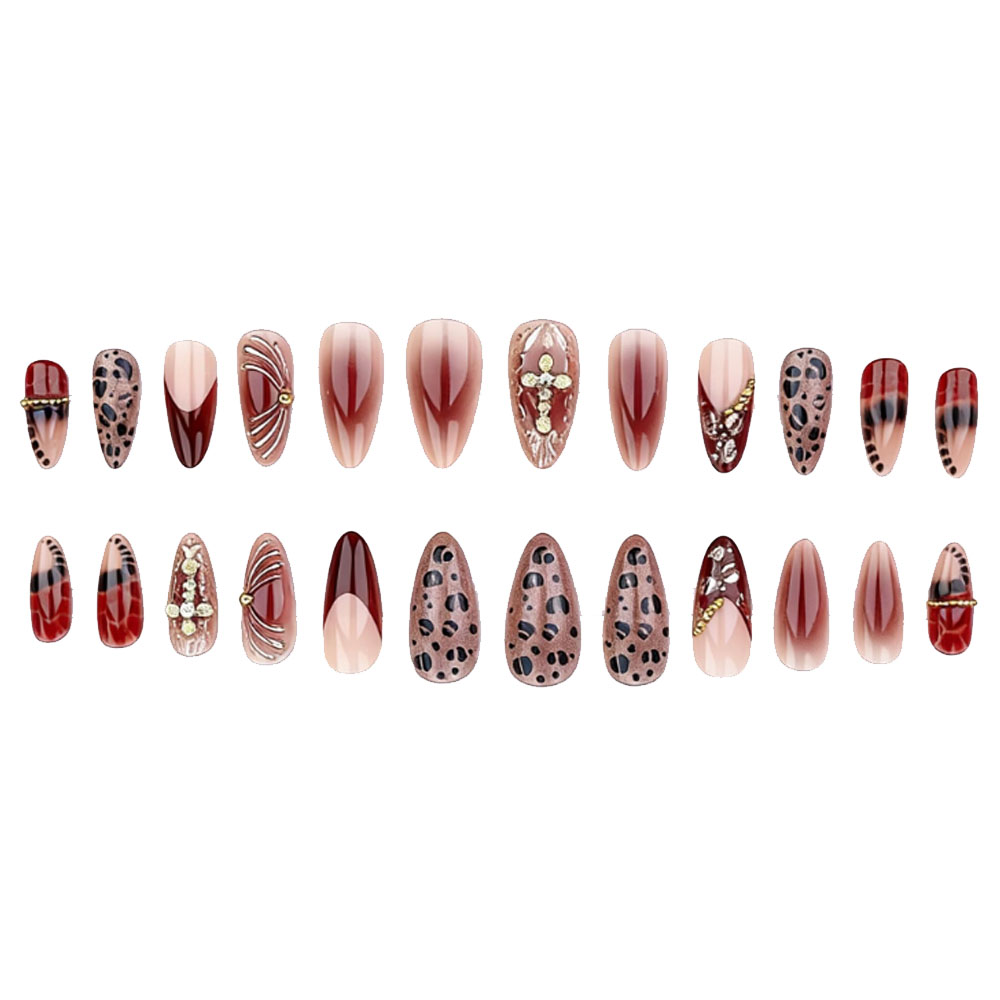 Medium fake nails for women gr - đánh giá và giá Nail Art Press On