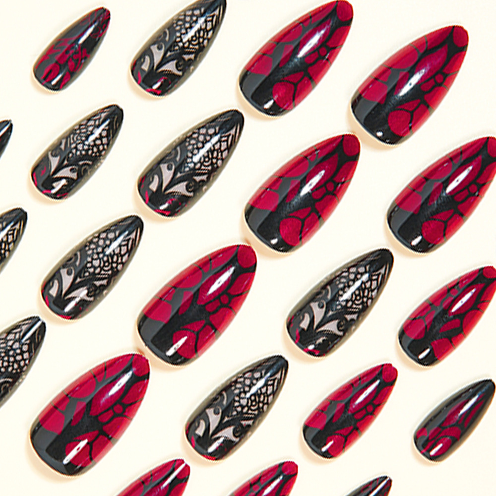 Medium fake nails for women da - đánh giá và giá Nail Art Press On