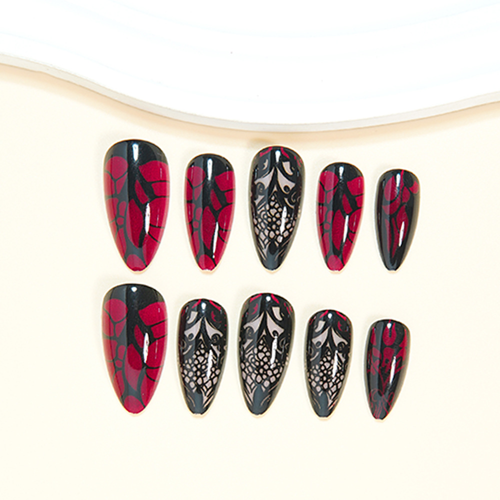 Medium fake nails for women da - đánh giá và giá Nail Art Press On